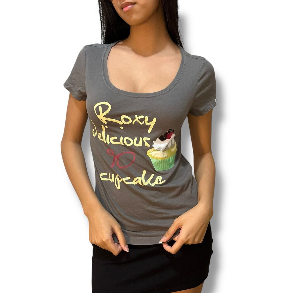 Roxy Delicious Cupcake Y2K Top